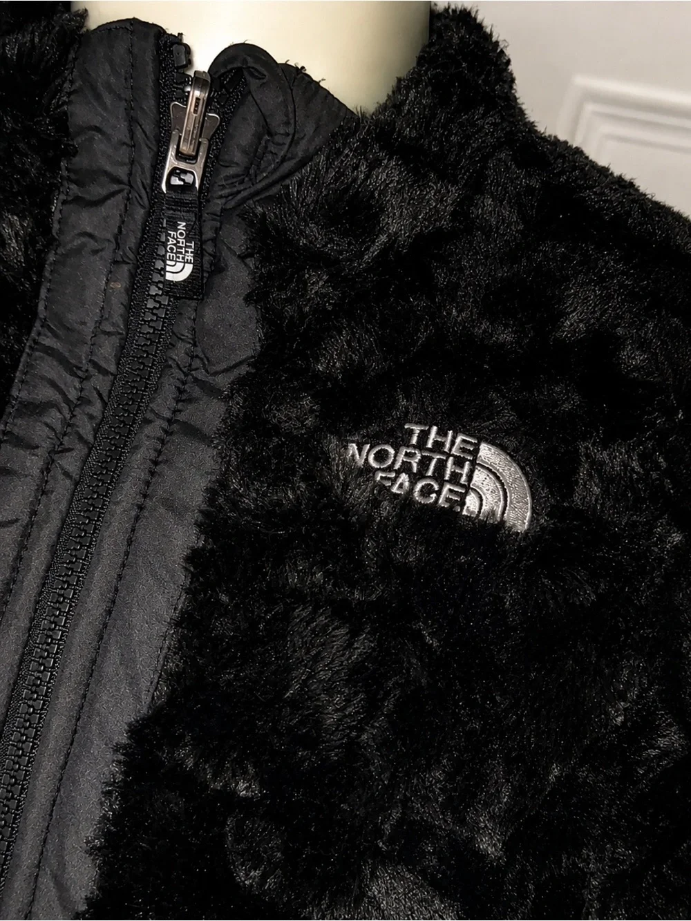The North Face Girls Reversible Jacket Black